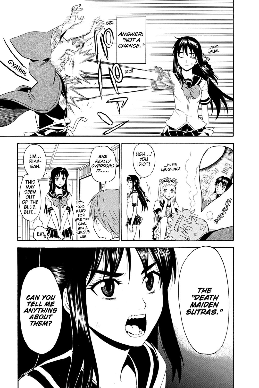 Shikabane Hime Chapter 36 page 19 - Chapter 36: Death 36