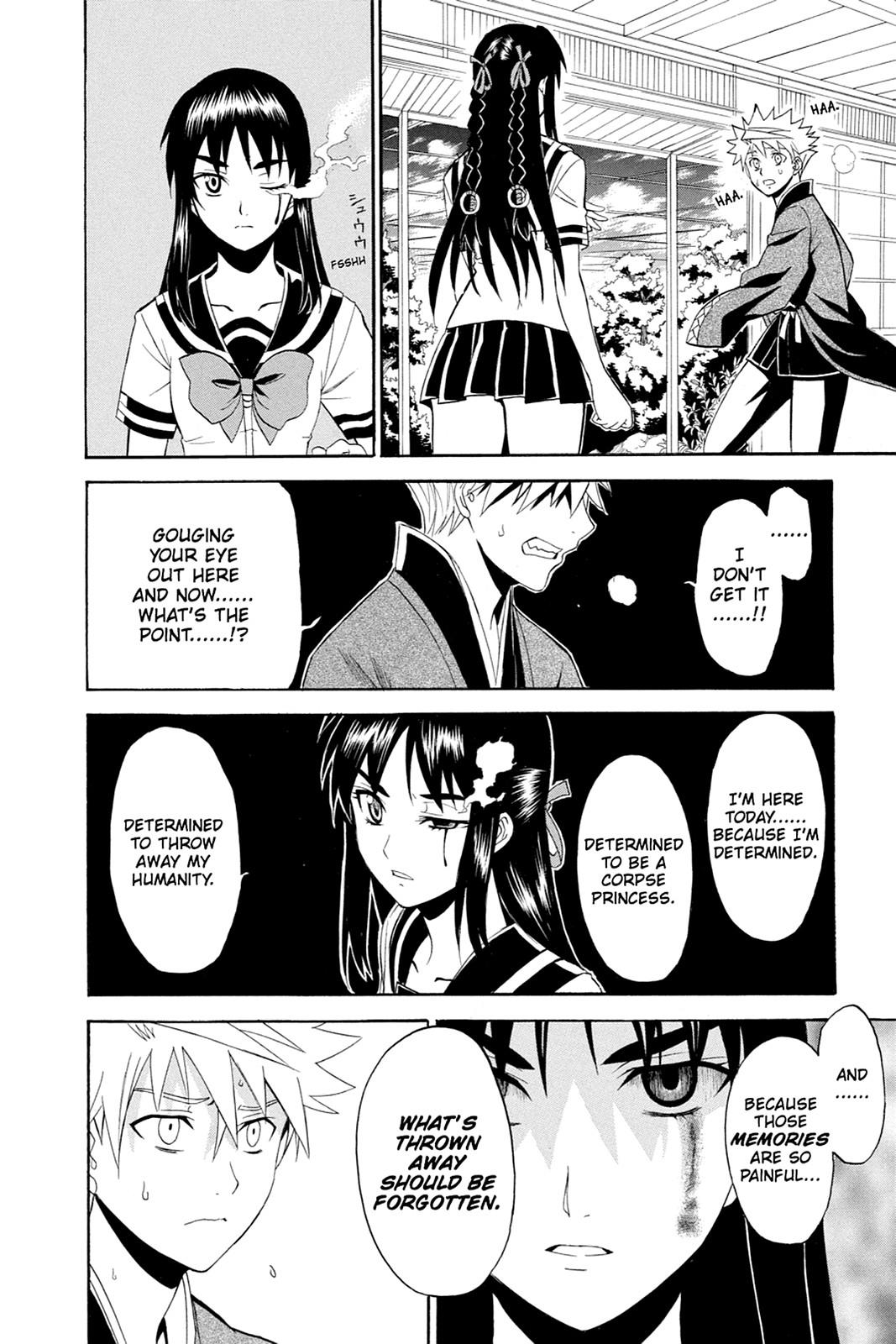 Shikabane Hime Chapter 36 page 28 - Chapter 36: Death 36