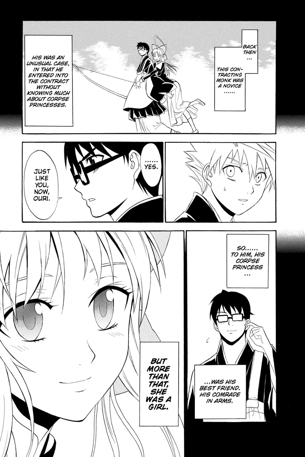 Shikabane Hime Chapter 36 page 37 - Chapter 36: Death 36
