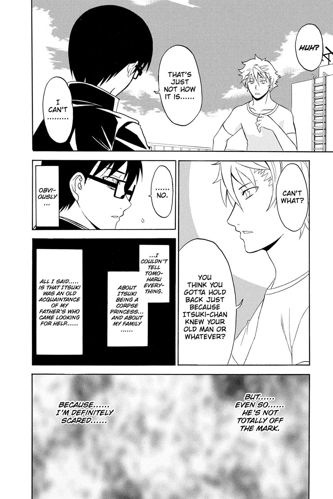 Shikabane Hime Chapter 37 page 20 - Chapter 37: Death 37