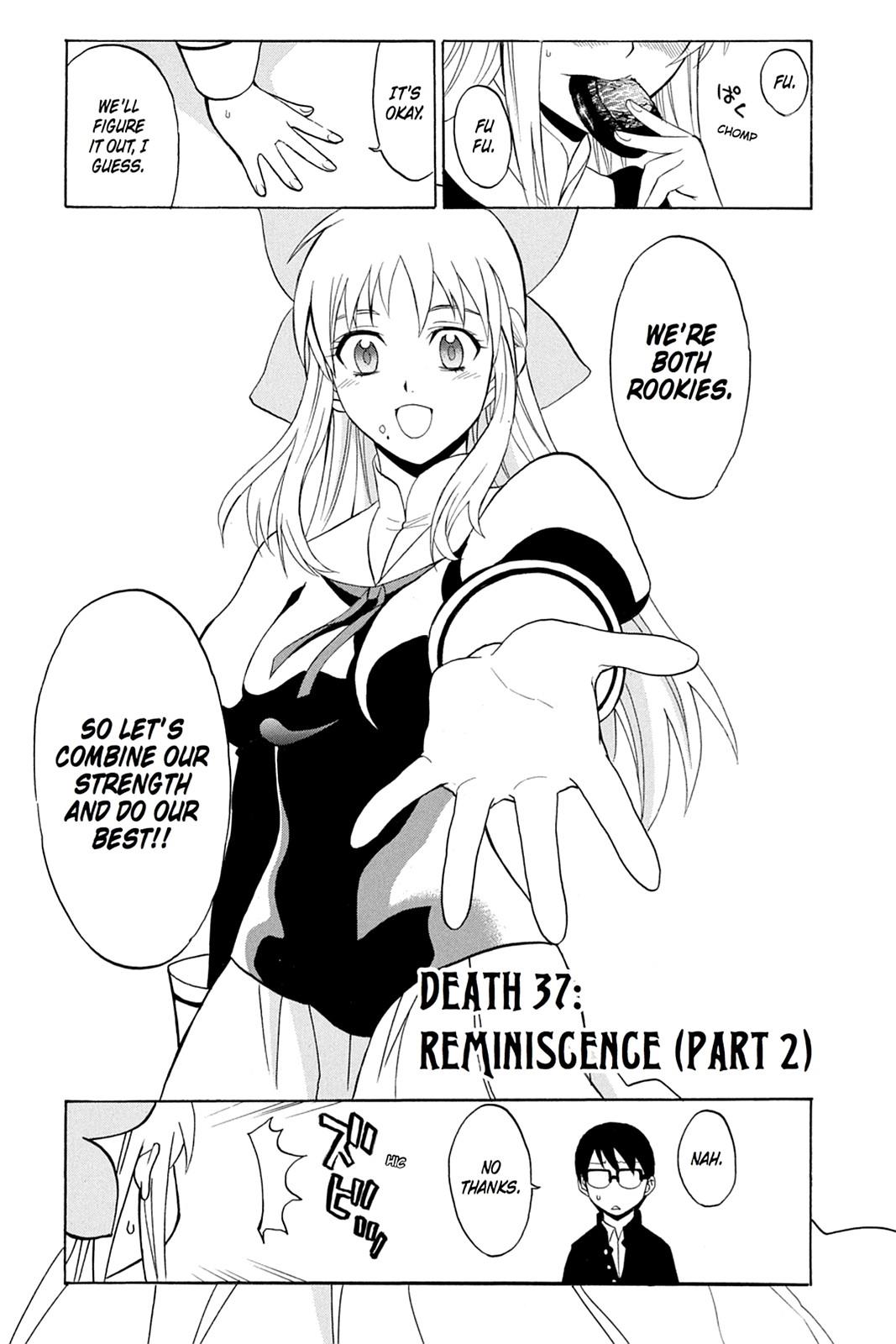 Shikabane Hime Chapter 37 page 3 - Chapter 37: Death 37