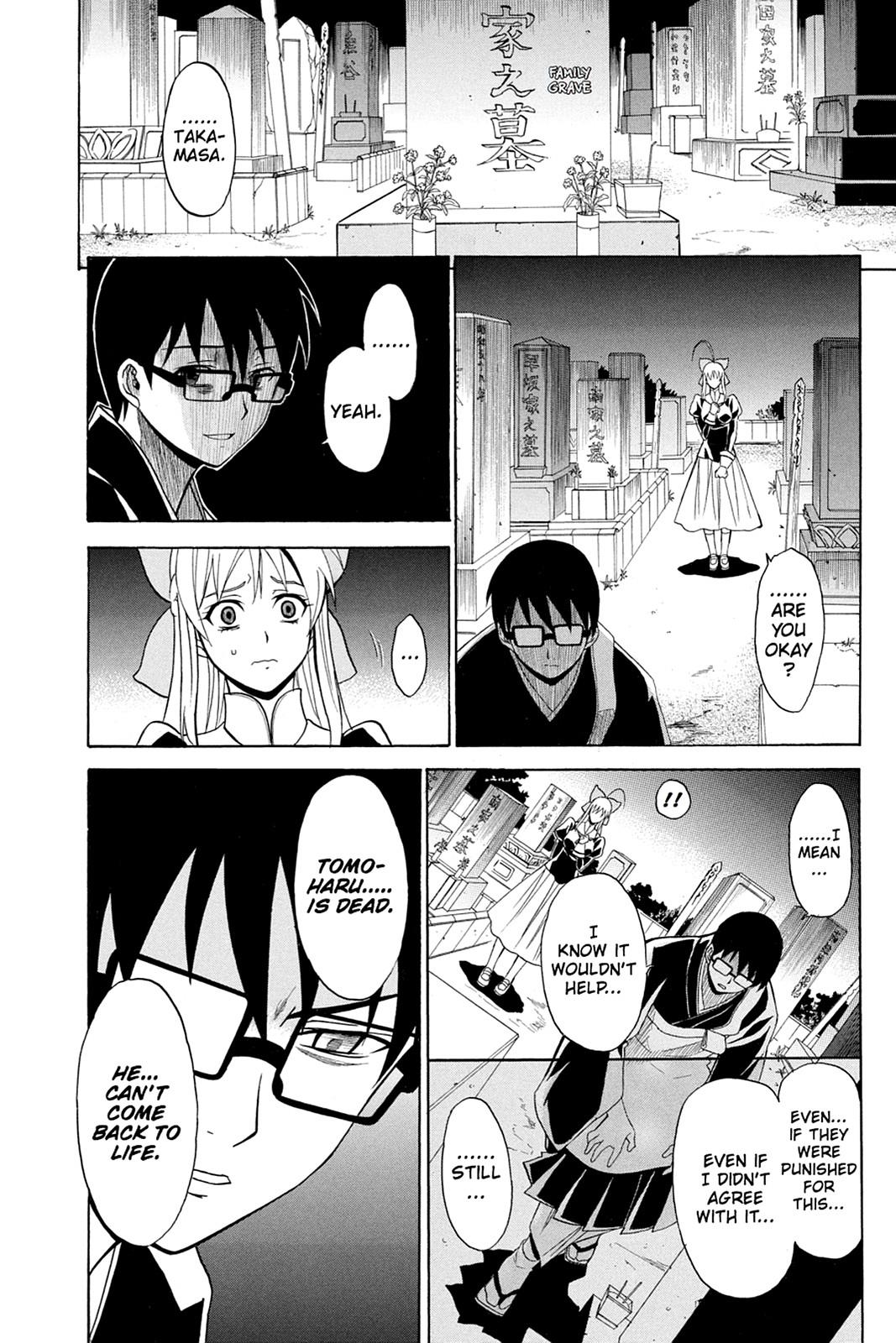 Shikabane Hime Chapter 37 page 37 - Chapter 37: Death 37