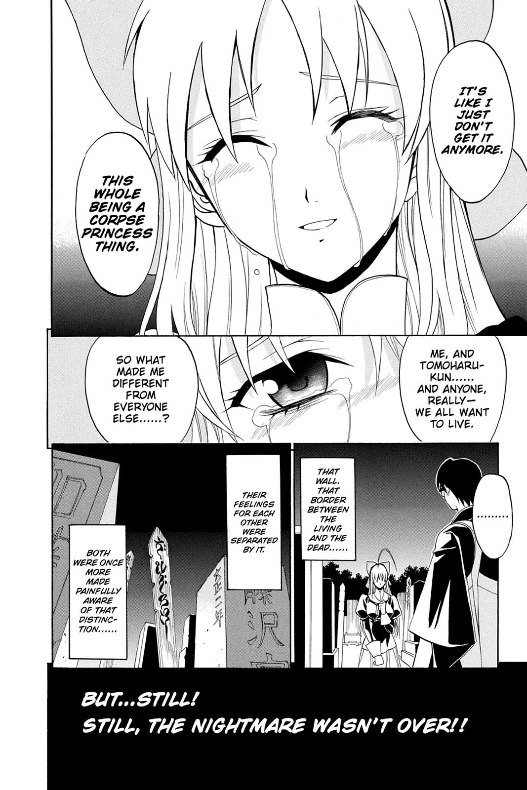 Shikabane Hime Chapter 37 page 39 - Chapter 37: Death 37