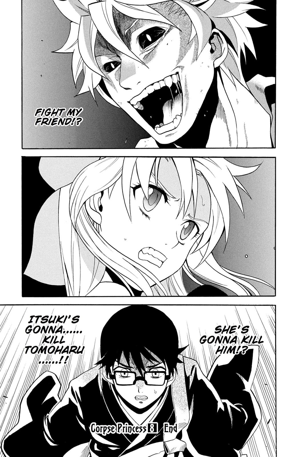 Shikabane Hime Chapter 37 page 46 - Chapter 37: Death 37