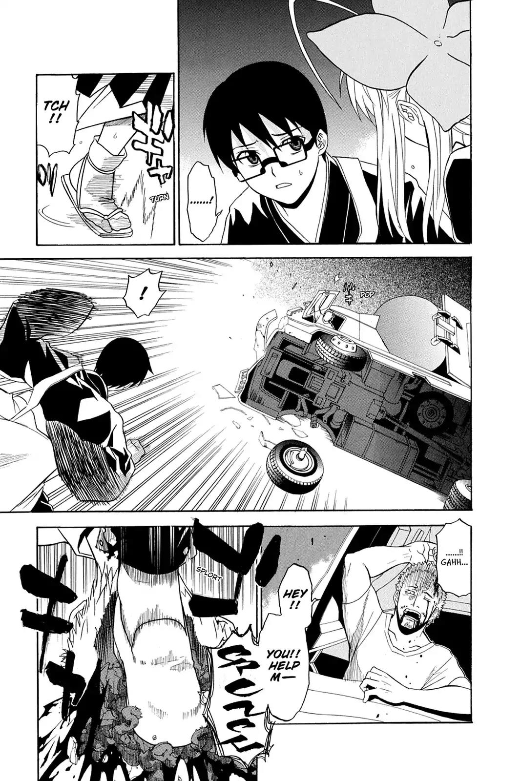 Shikabane Hime Chapter 38 page 23 - Chapter 38: Death 38