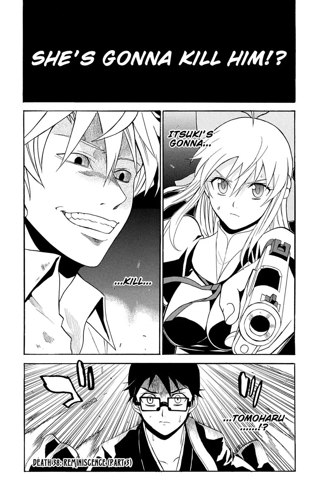 Shikabane Hime Chapter 38 page 5 - Chapter 38: Death 38