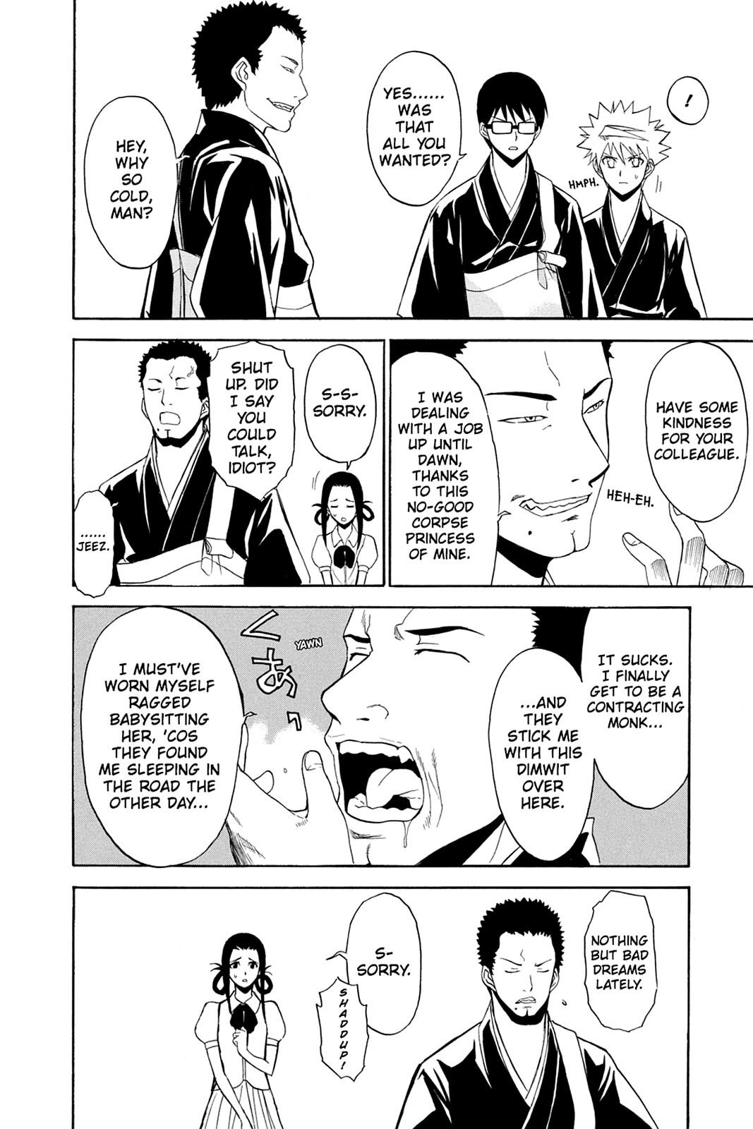 Shikabane Hime Chapter 39 page 16 - Chapter 39: Death 39