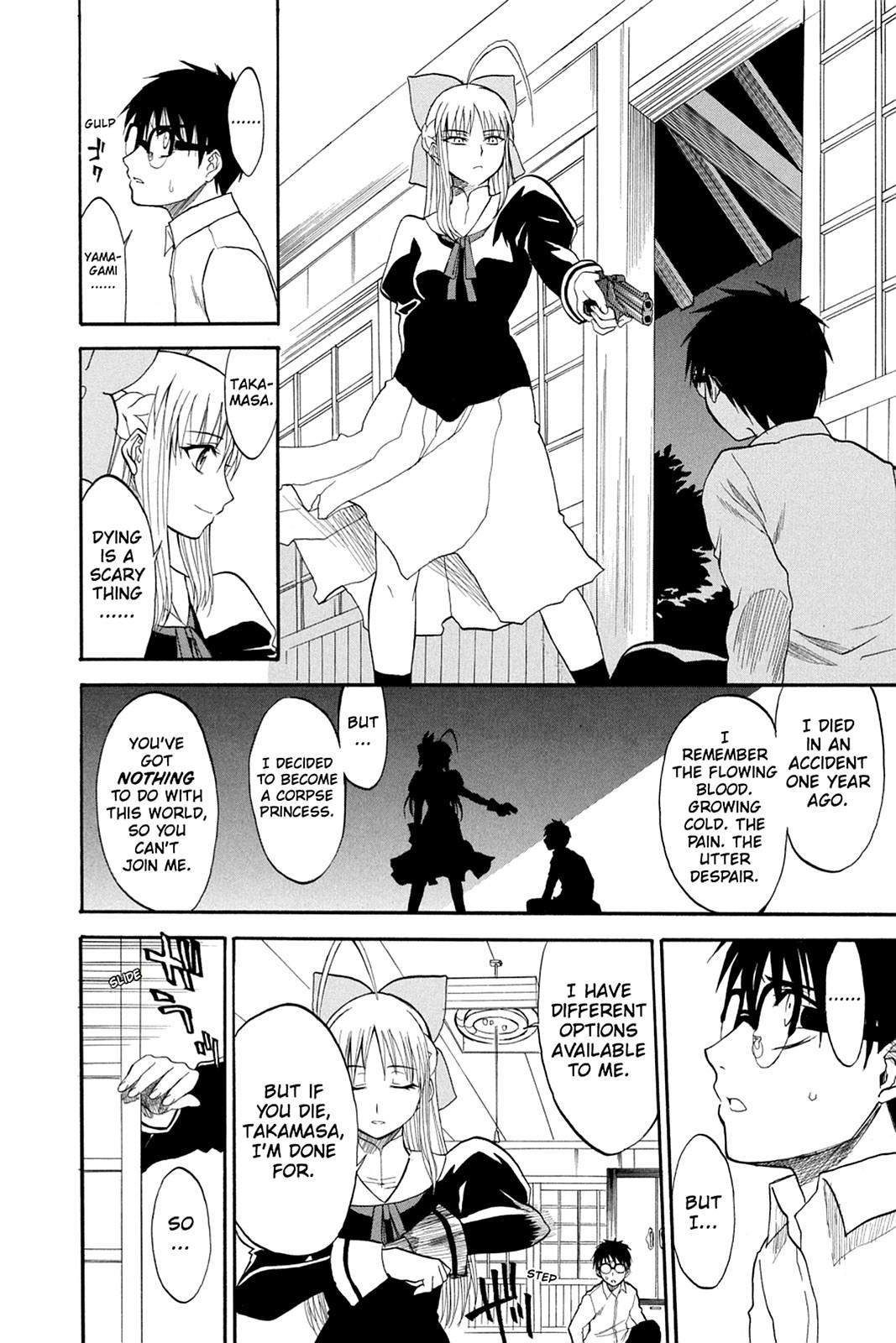 Shikabane Hime Chapter 40.5 page 41 - Chapter 40.5: Death 40.5