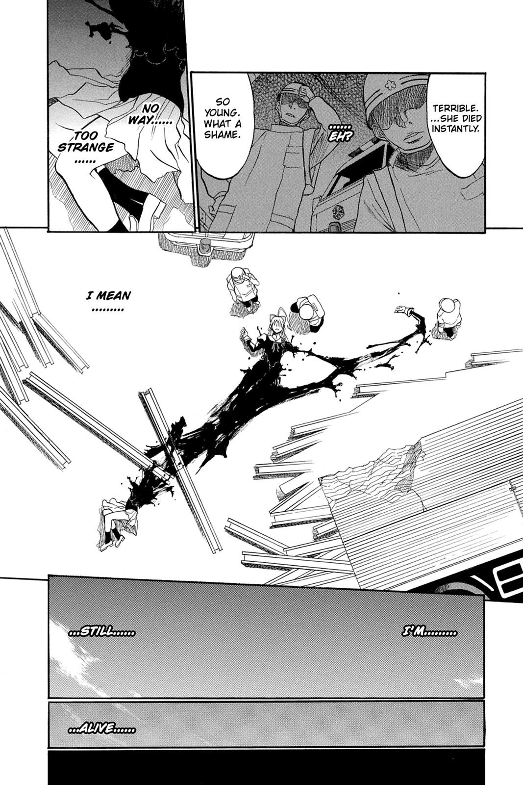 Shikabane Hime Chapter 40.5 page 5 - Chapter 40.5: Death 40.5
