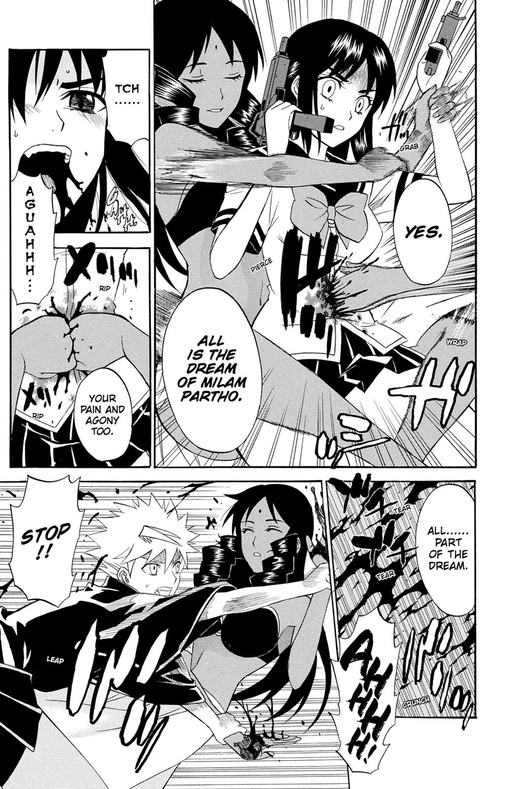 Shikabane Hime Chapter 40 page 21 - Chapter 40: Death 40