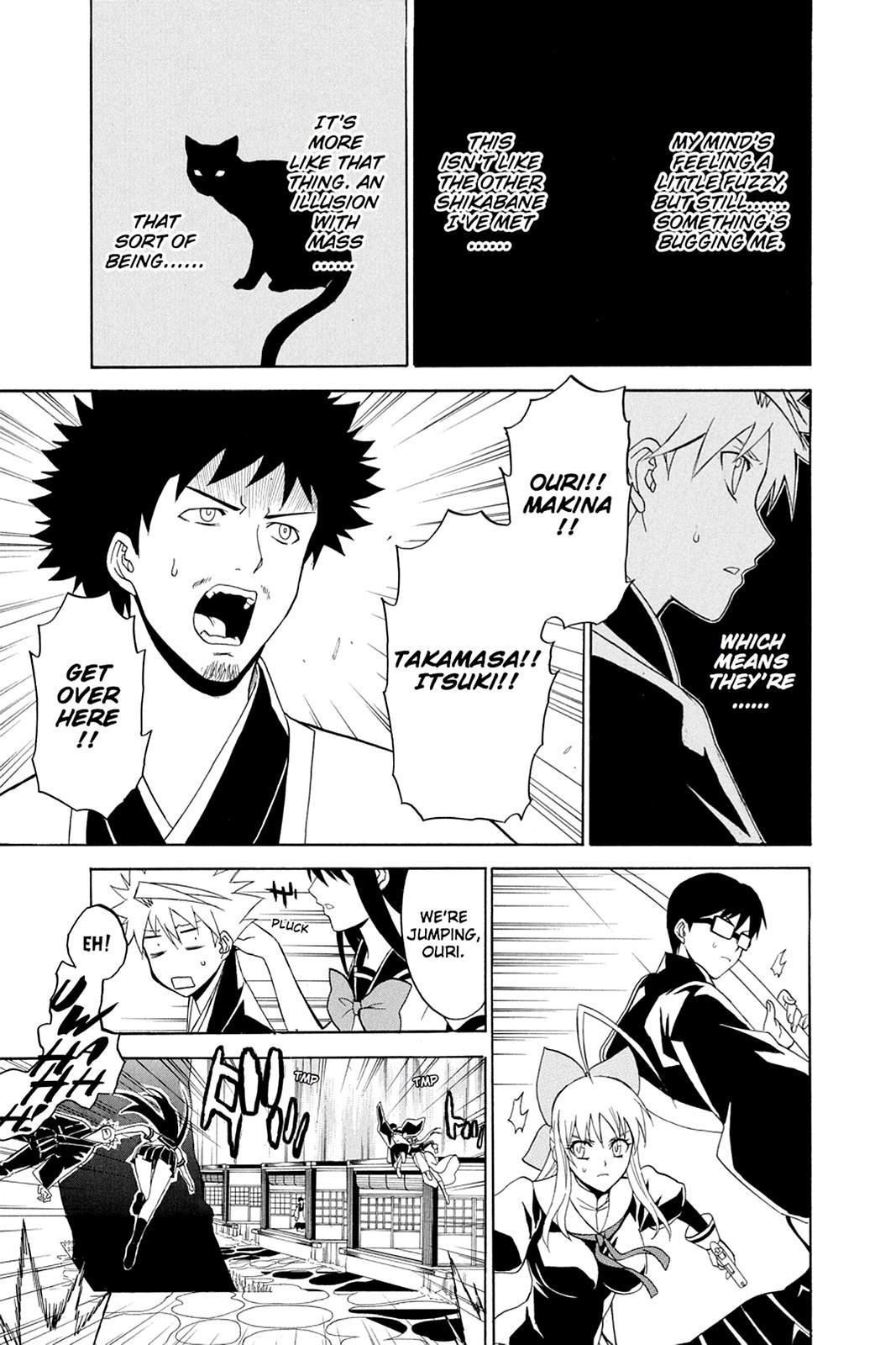 Shikabane Hime Chapter 40 page 23 - Chapter 40: Death 40