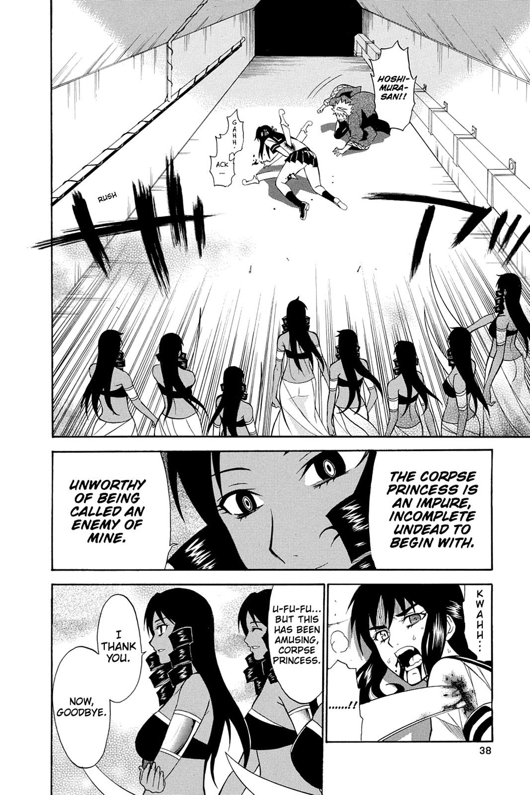 Shikabane Hime Chapter 41 page 39 - Chapter 41: Death 41