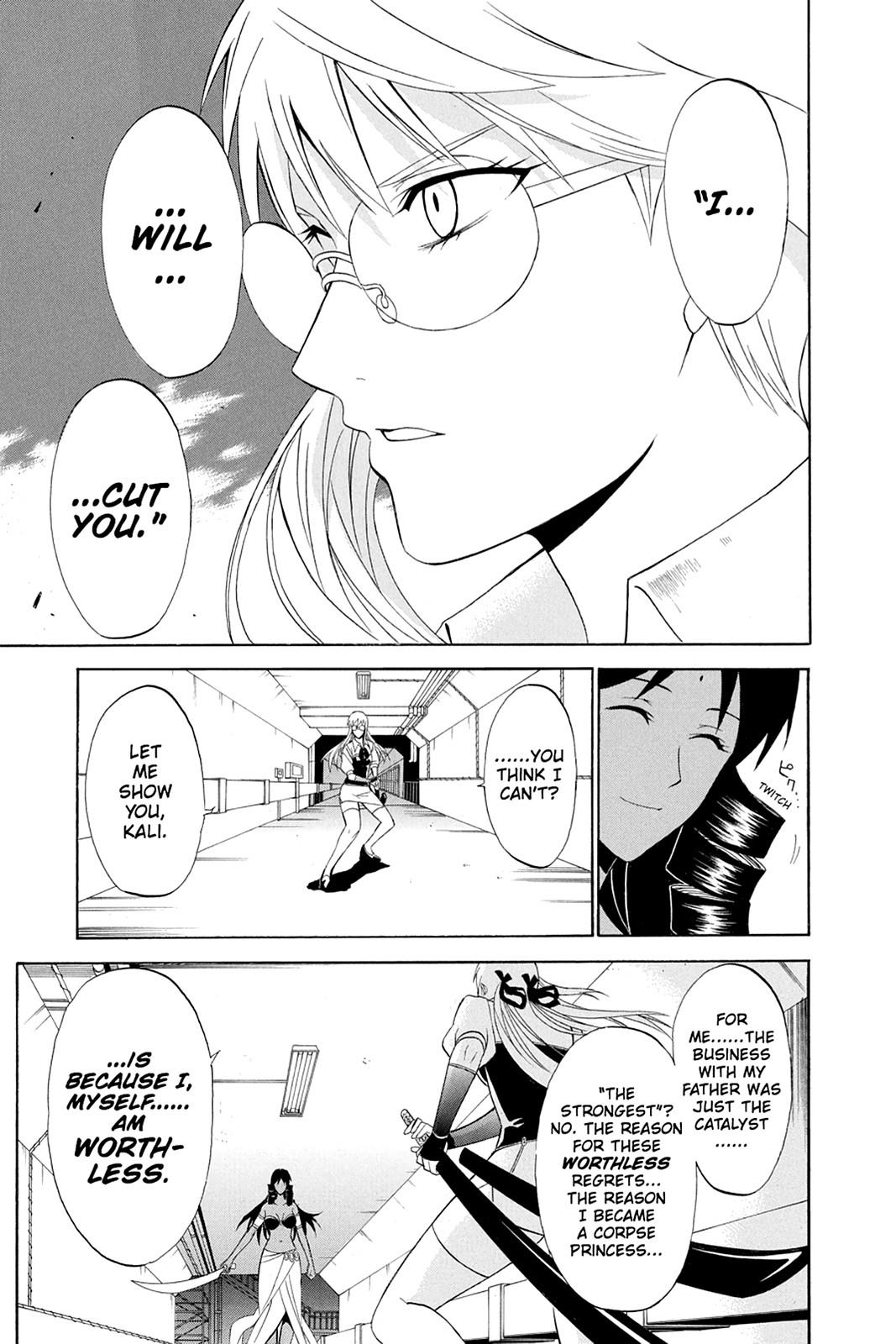 Shikabane Hime Chapter 42 page 27 - Chapter 42: Death 42