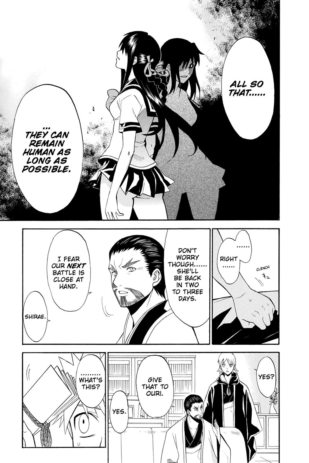 Shikabane Hime Chapter 43 page 10 - Chapter 43: Death 43