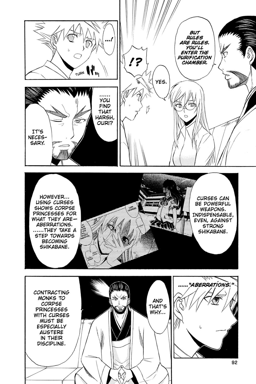 Shikabane Hime Chapter 43 page 9 - Chapter 43: Death 43