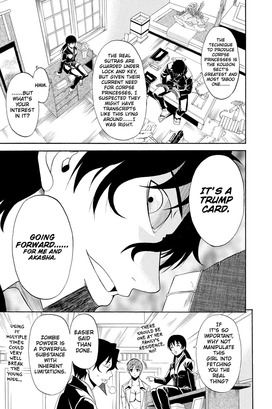 Shikabane Hime Chapter 44 page 11 - Chapter 44: Death 44