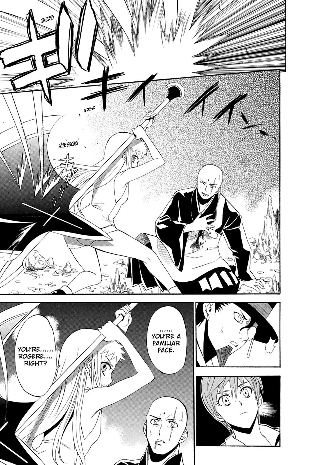 Shikabane Hime Chapter 44 page 37 - Chapter 44: Death 44