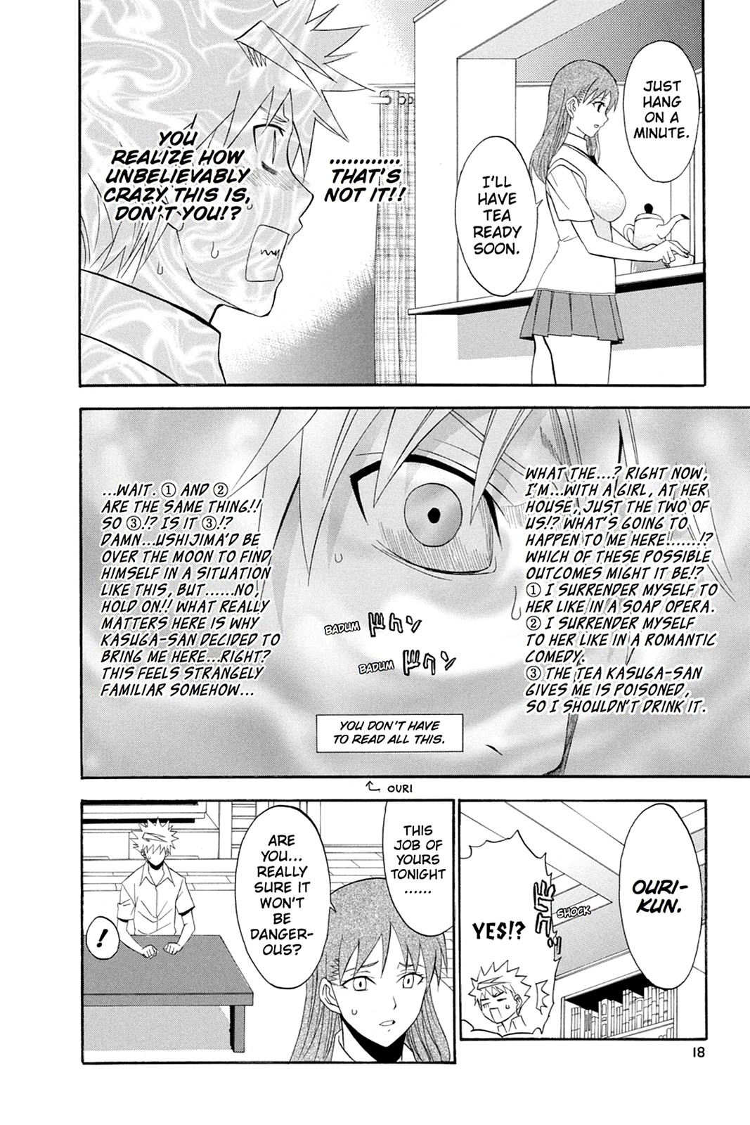 Shikabane Hime Chapter 45 page 18 - Chapter 45: Death 45