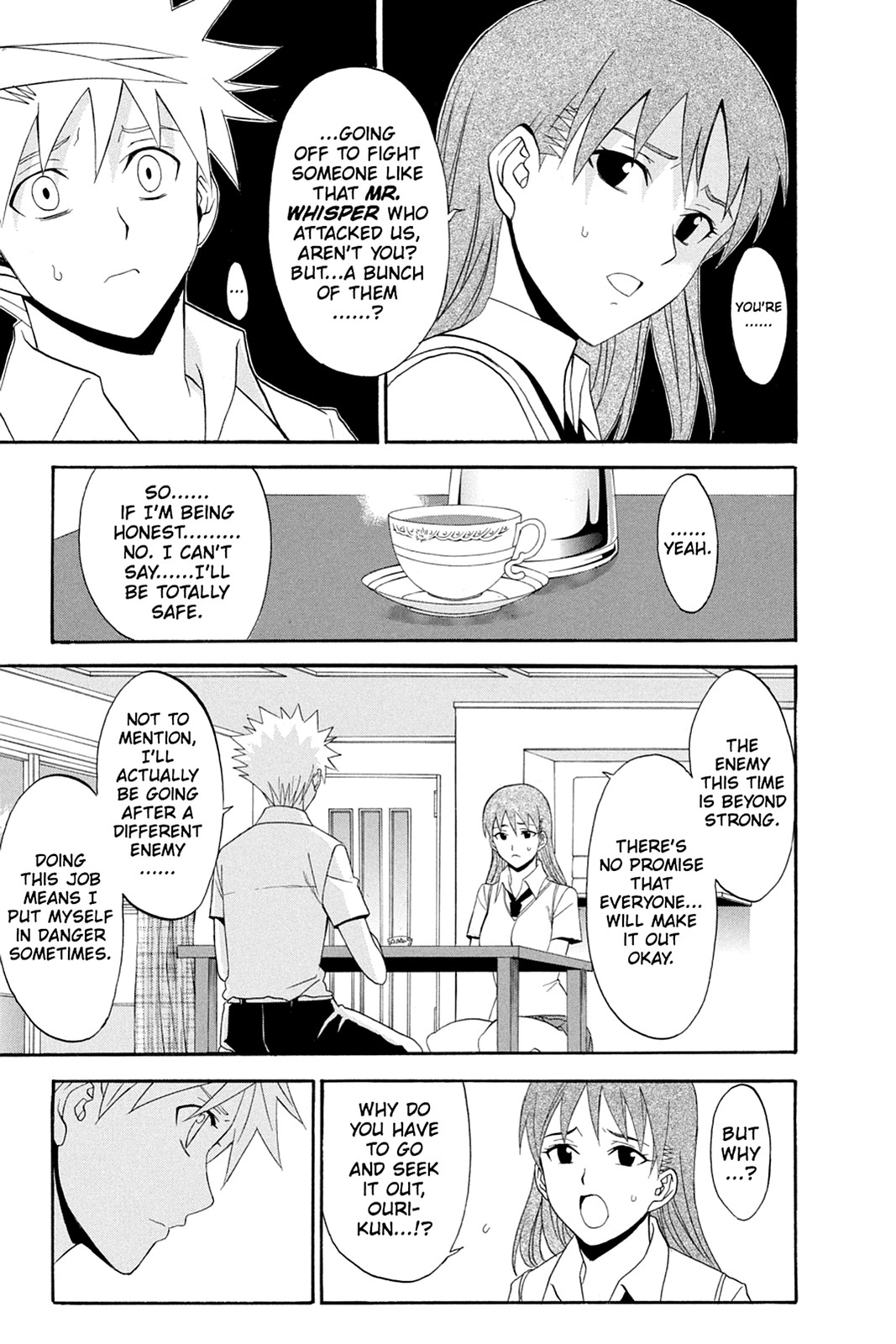 Shikabane Hime Chapter 45 page 19 - Chapter 45: Death 45