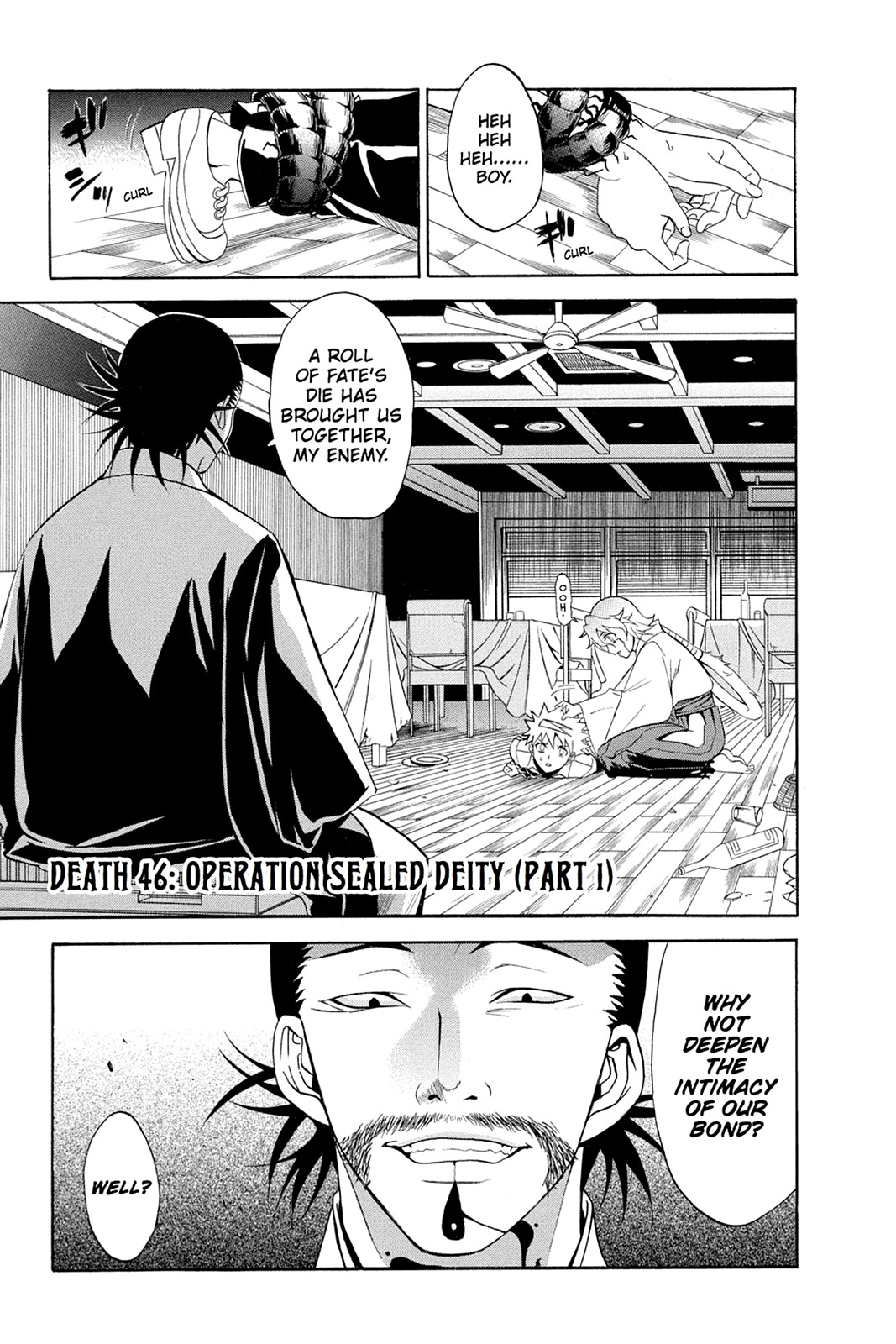 Shikabane Hime Chapter 46 page 1 - Chapter 46: Death 46