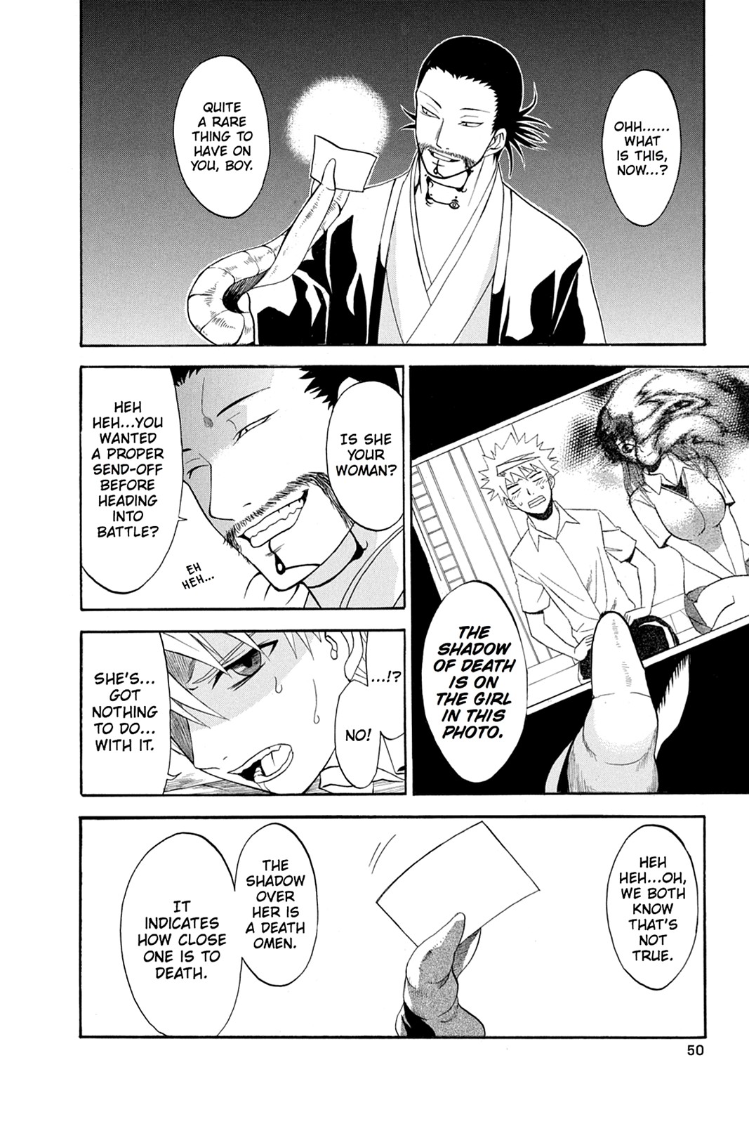 Shikabane Hime Chapter 46 page 12 - Chapter 46: Death 46