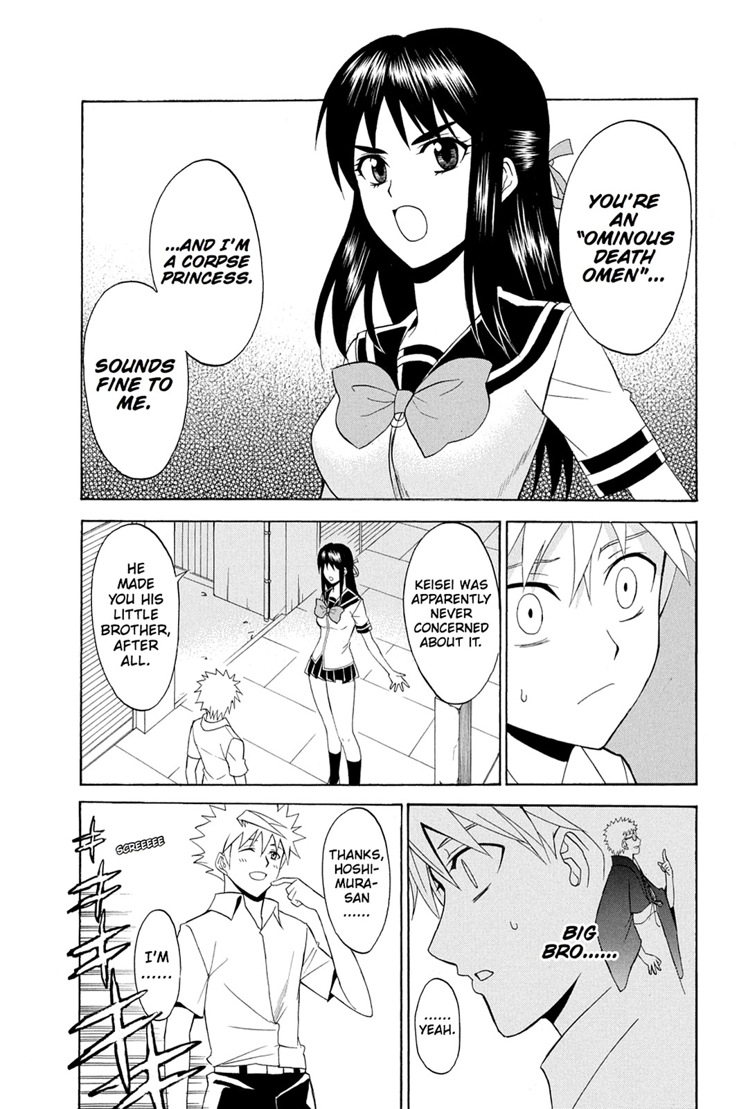 Shikabane Hime Chapter 46 page 33 - Chapter 46: Death 46