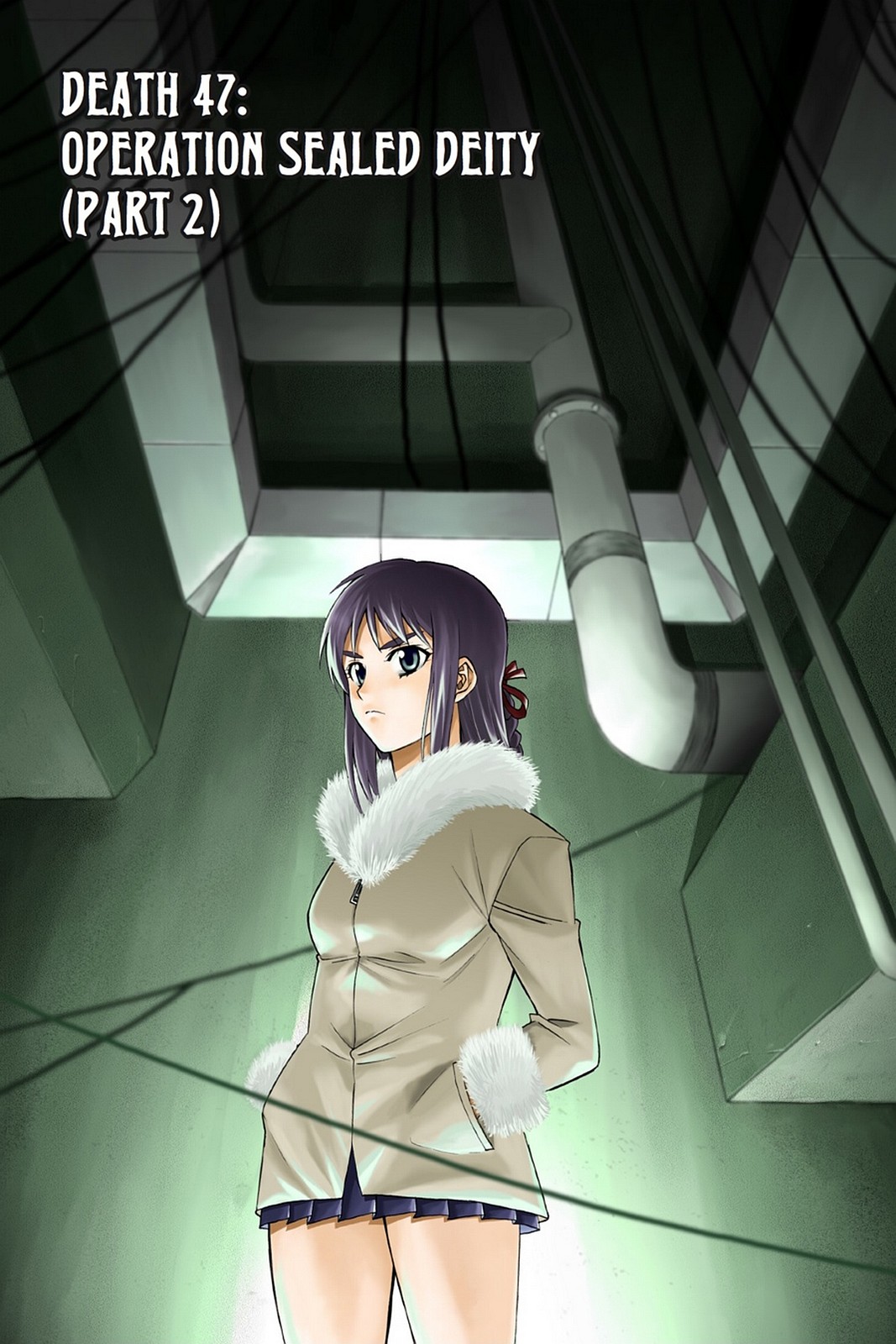 Shikabane Hime Chapter 47 page 1 - Chapter 47: Death 47