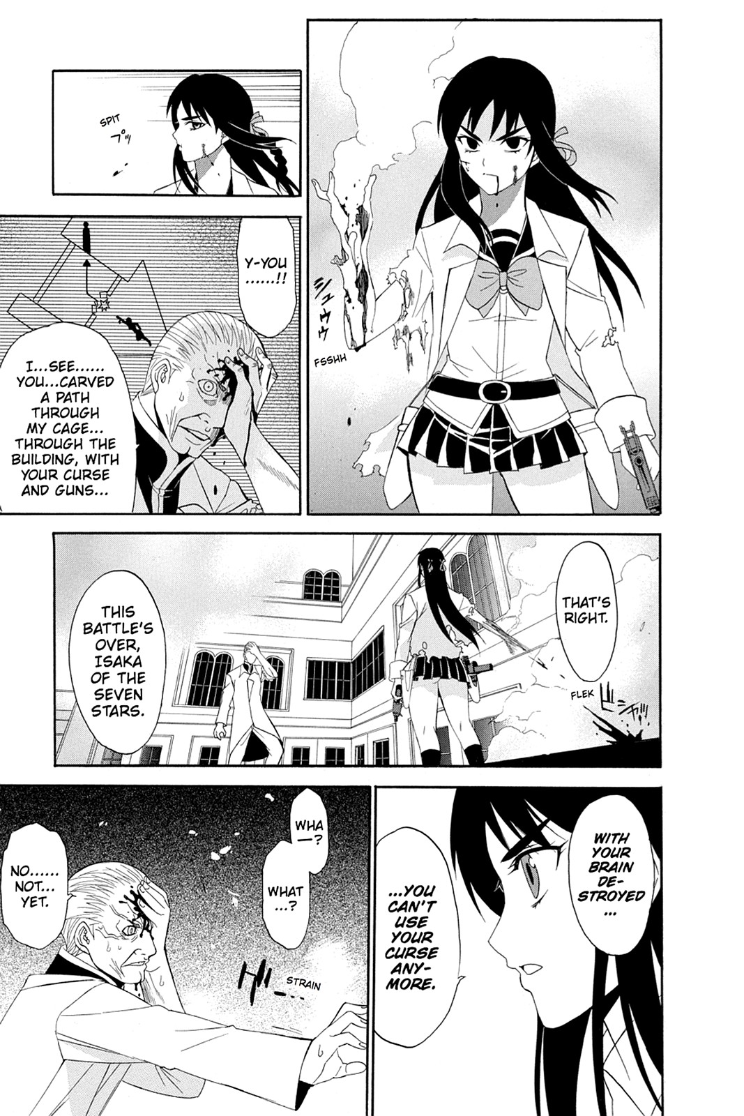 Shikabane Hime Chapter 47 page 38 - Chapter 47: Death 47