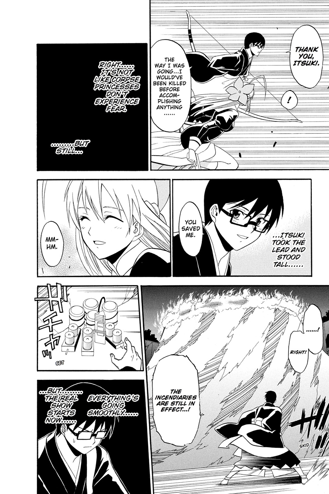 Shikabane Hime Chapter 49 page 27 - Chapter 49: Death 49