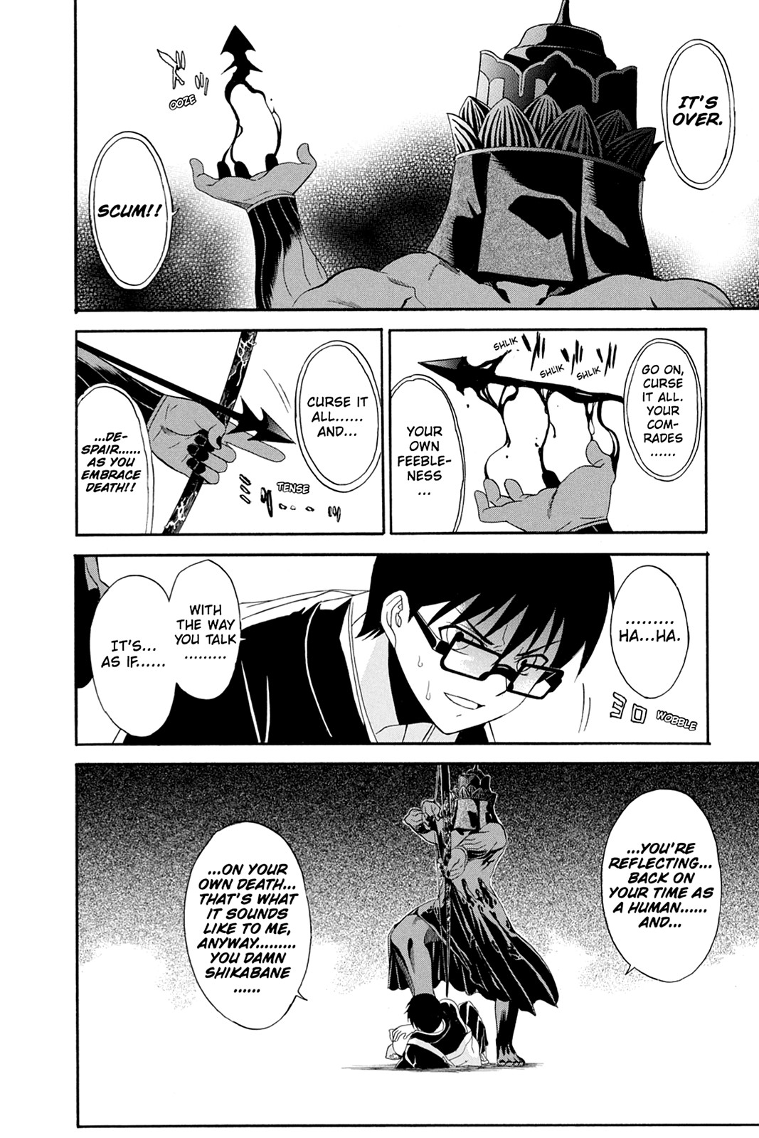 Shikabane Hime Chapter 50 page 26 - Chapter 50: Death 50