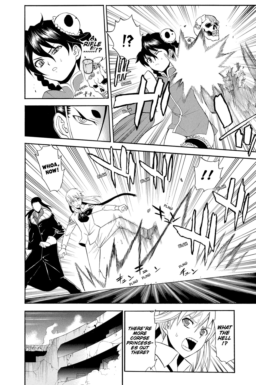 Shikabane Hime Chapter 51 page 12 - Chapter 51: Death 51