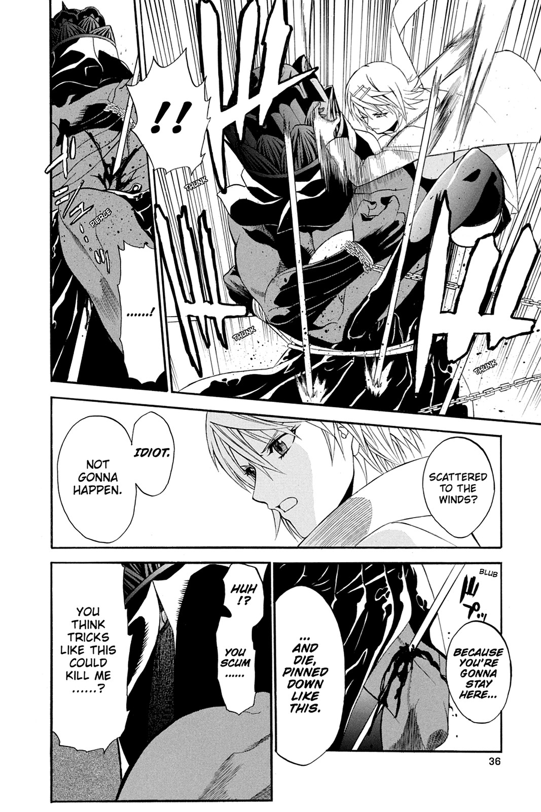 Shikabane Hime Chapter 51 page 8 - Chapter 51: Death 51