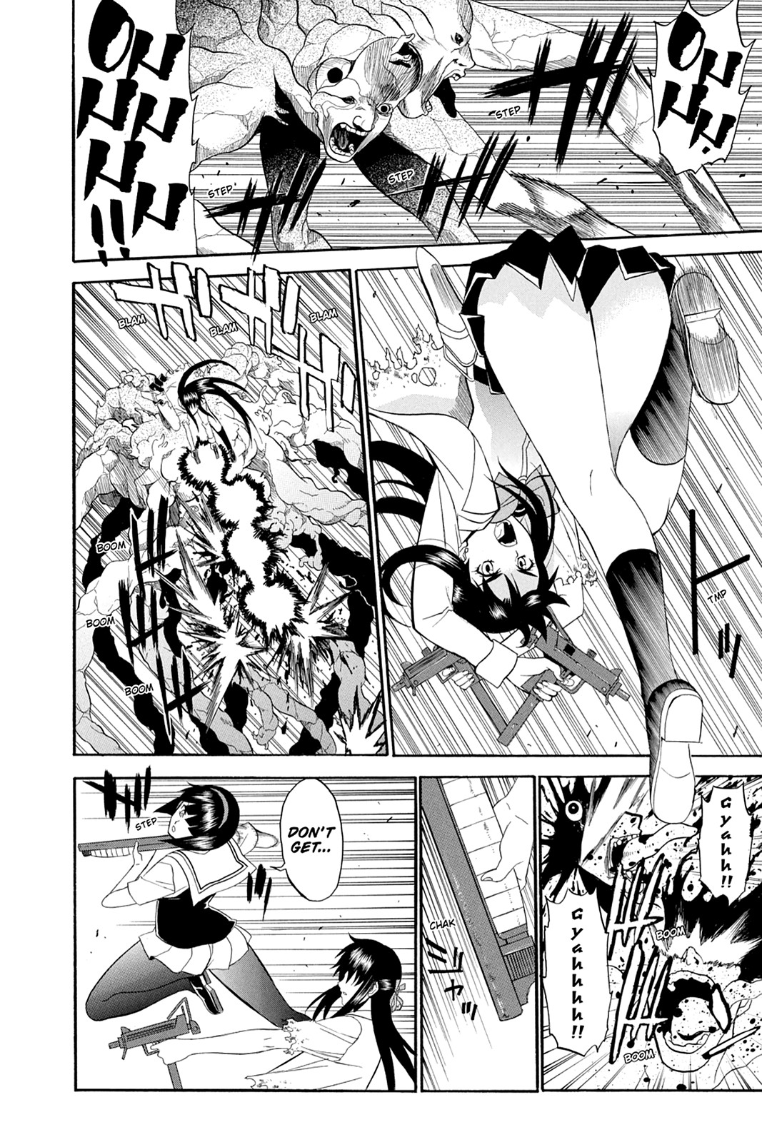 Shikabane Hime Chapter 52 page 8 - Chapter 52: Death 52