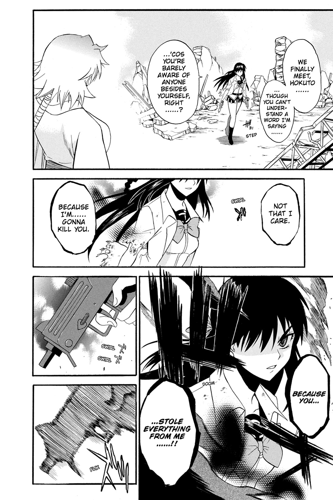Shikabane Hime Chapter 53 page 27 - Chapter 53: Death 53