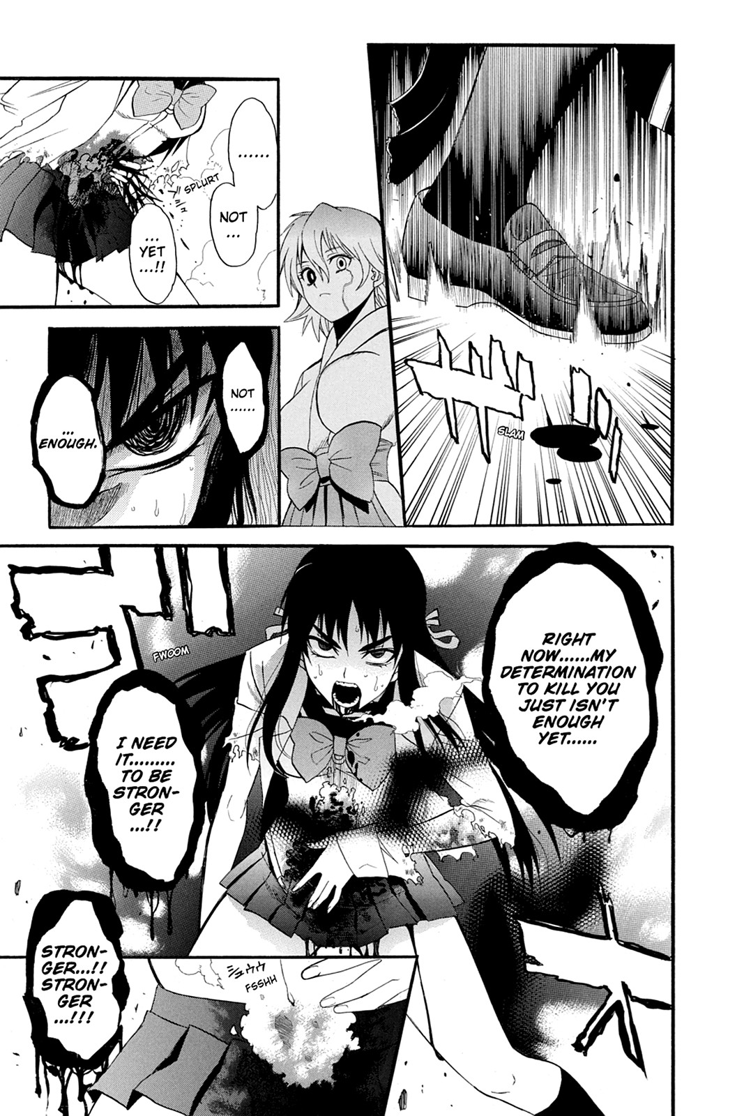 Shikabane Hime Chapter 53 page 34 - Chapter 53: Death 53