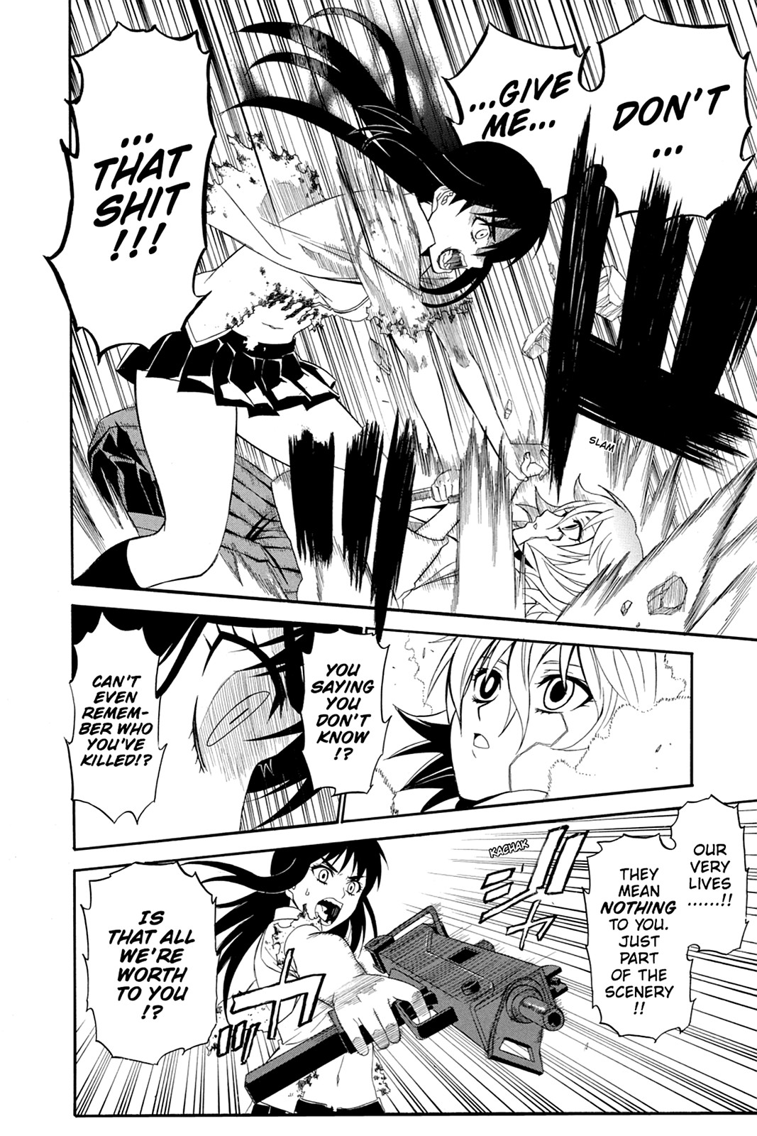 Shikabane Hime Chapter 54 page 14 - Chapter 54: Death 54