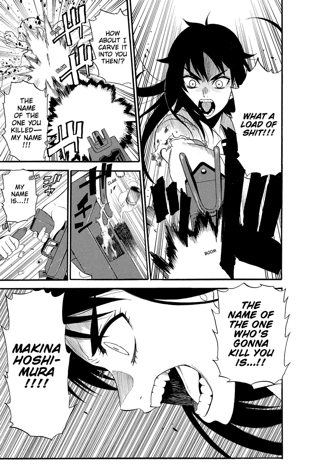 Shikabane Hime Chapter 54 page 15 - Chapter 54: Death 54