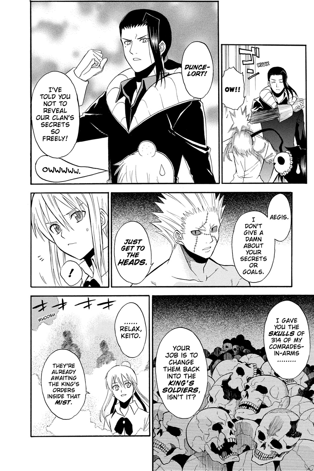 Shikabane Hime Chapter 54 page 2 - Chapter 54: Death 54