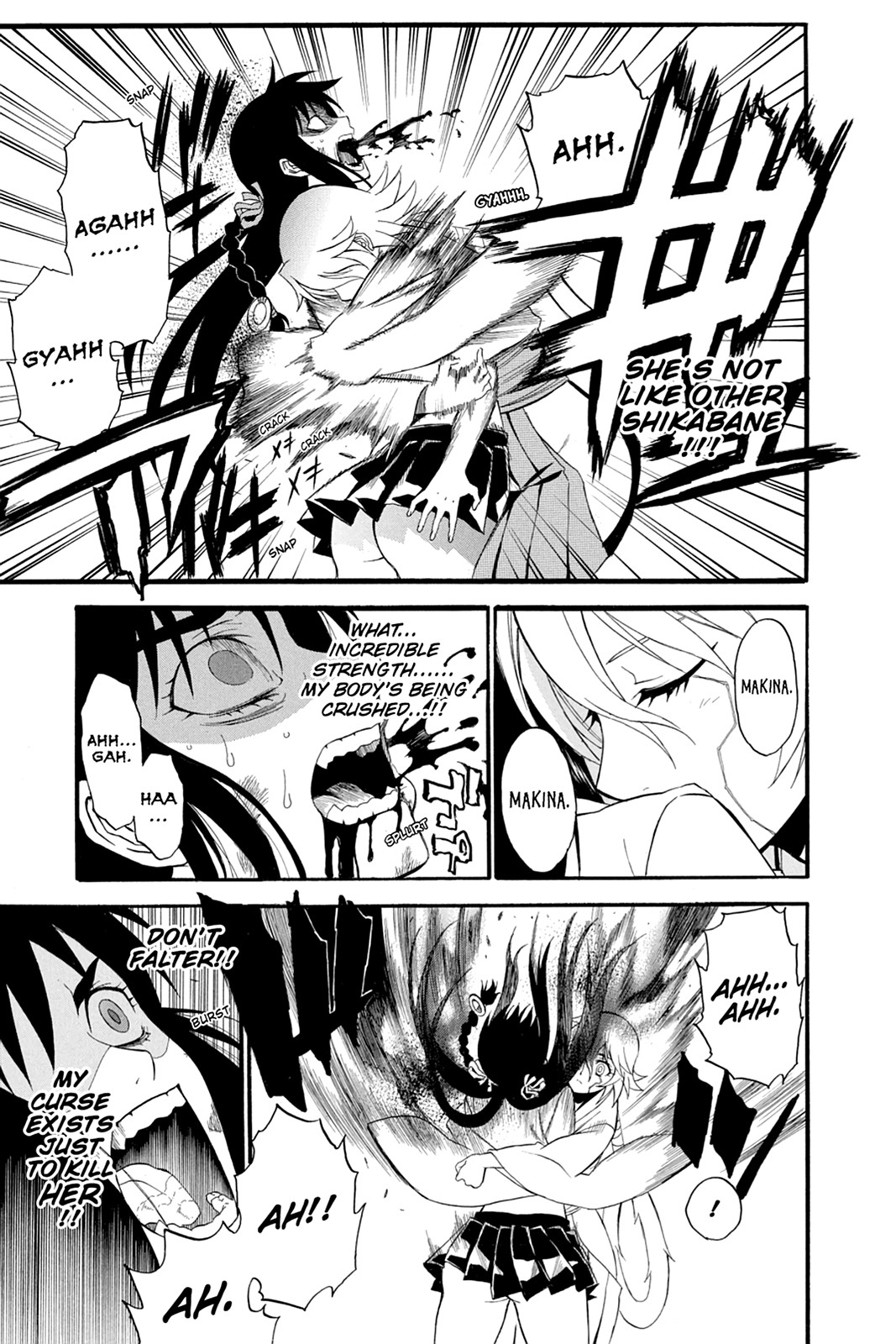 Shikabane Hime Chapter 54 page 28 - Chapter 54: Death 54