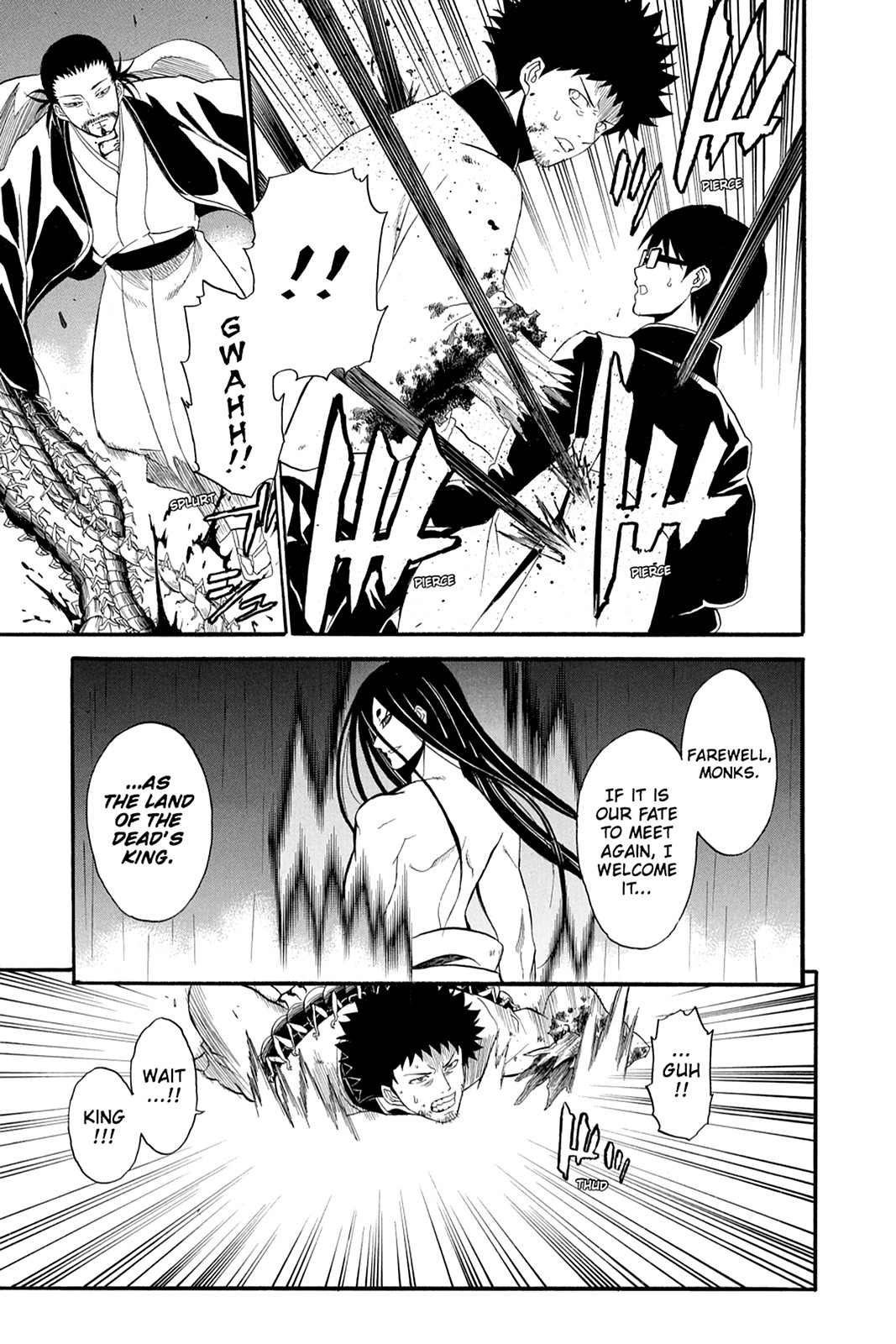 Shikabane Hime Chapter 54 page 38 - Chapter 54: Death 54