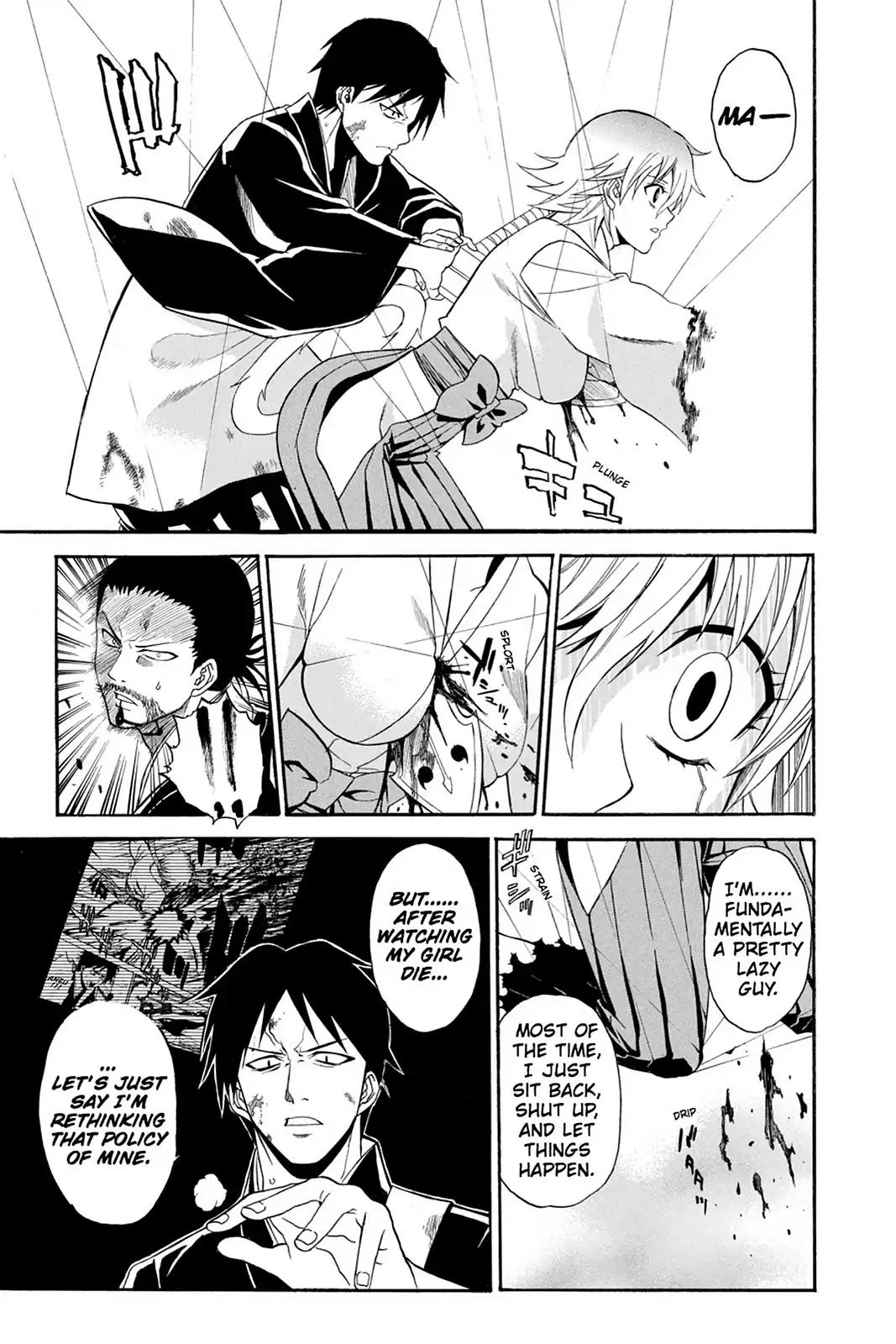 Shikabane Hime Chapter 55 page 42 - Chapter 55: Death 55