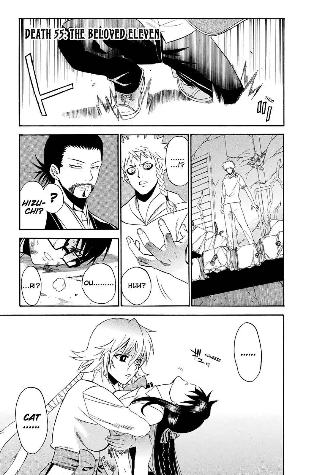 Shikabane Hime Chapter 55 page 7 - Chapter 55: Death 55