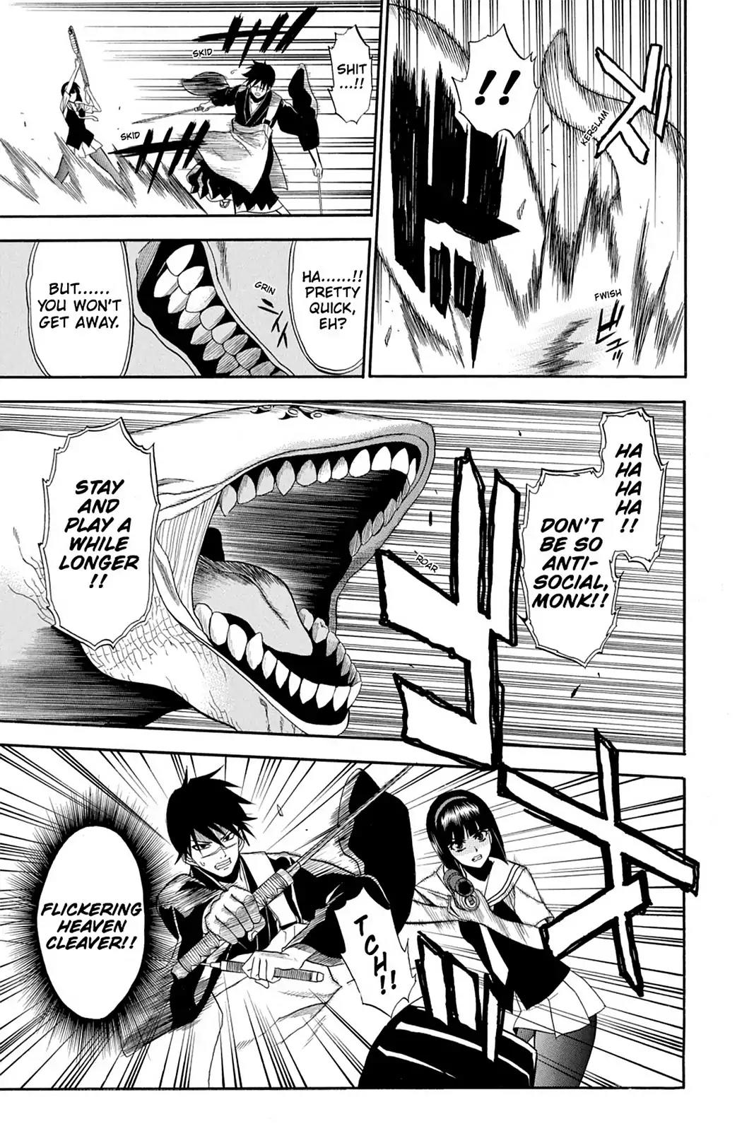 Shikabane Hime Chapter 56 page 9 - Chapter 56: Death 56