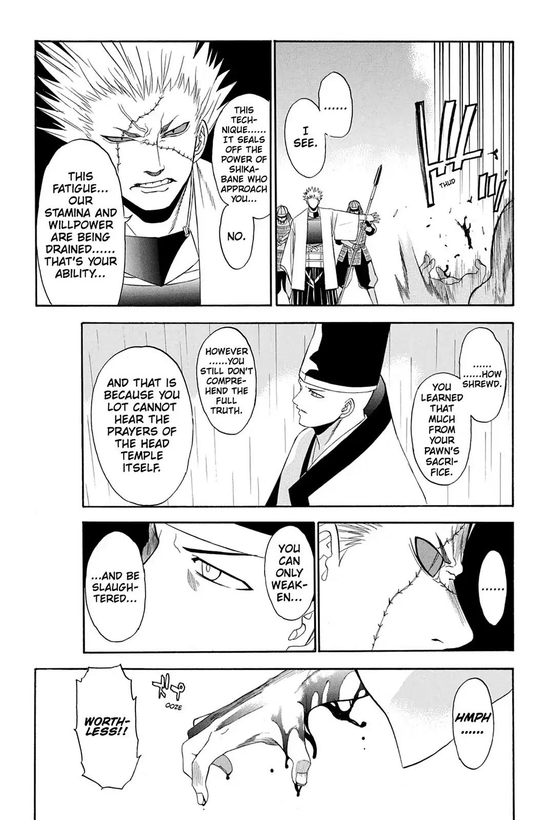 Shikabane Hime Chapter 57 page 36 - Chapter 57: Death 57