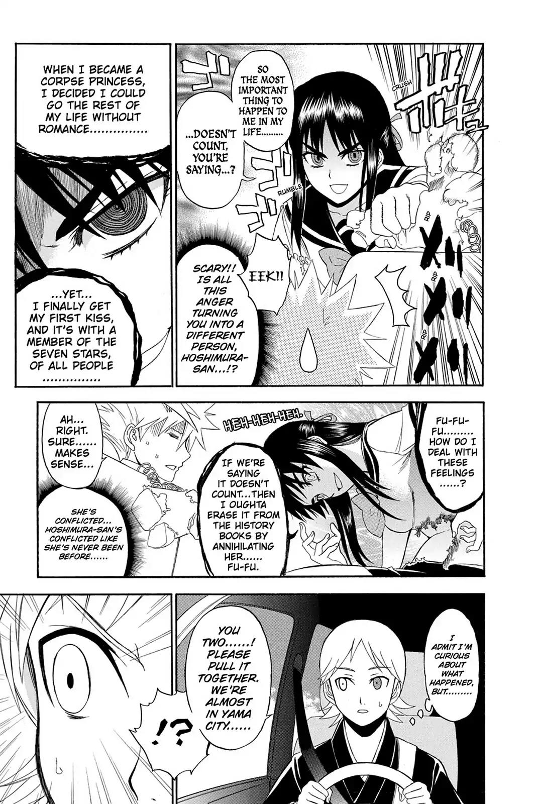 Shikabane Hime Chapter 58 page 35 - Chapter 58: Death 58