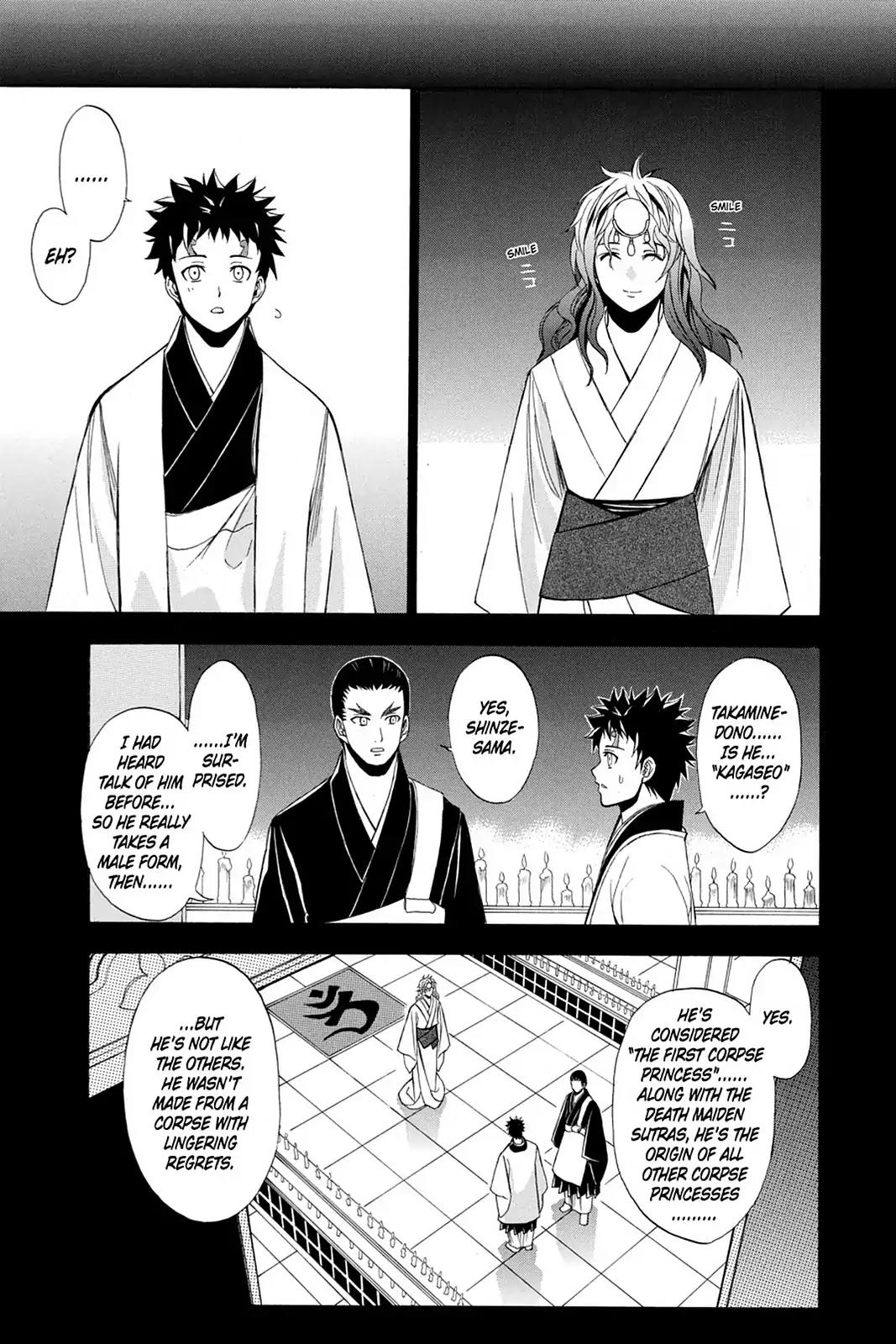Shikabane Hime Chapter 59 page 36 - Chapter 59: Death 59