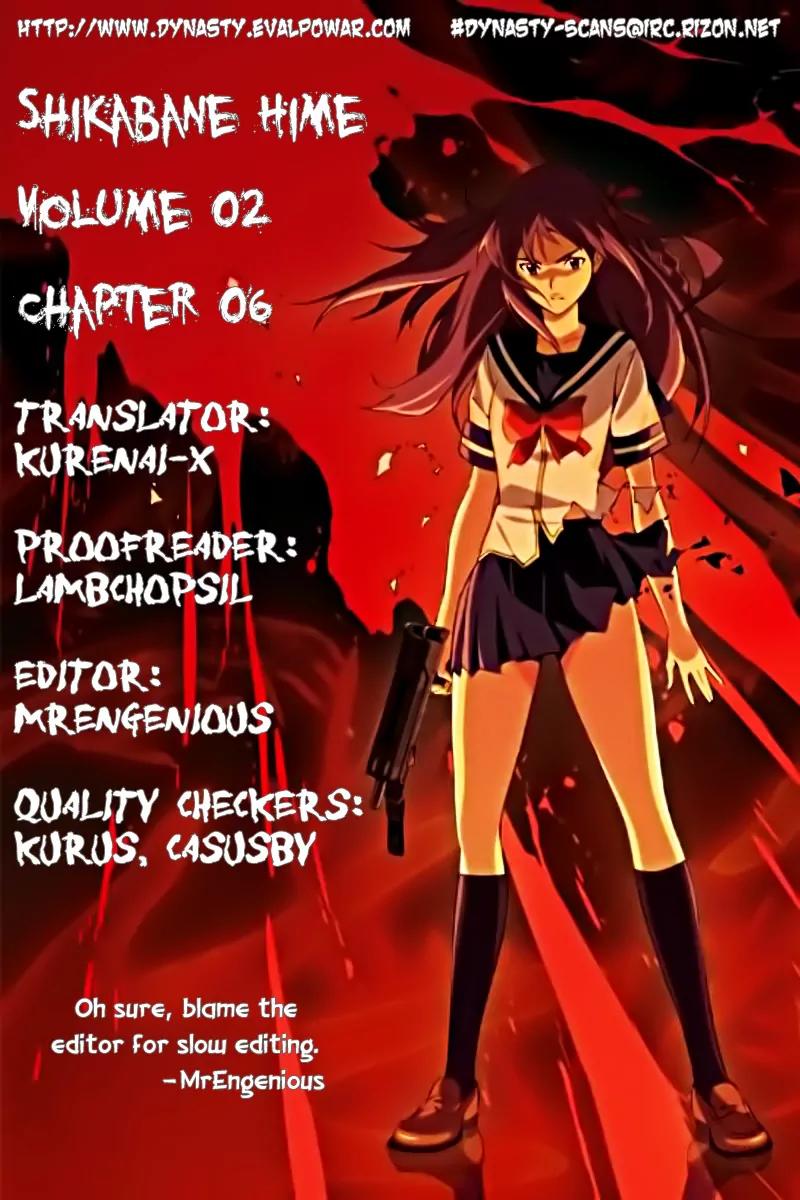 Shikabane Hime Chapter 6 page 36 - Chapter 6: Vol.2 Death 6: The Unclean Bunch