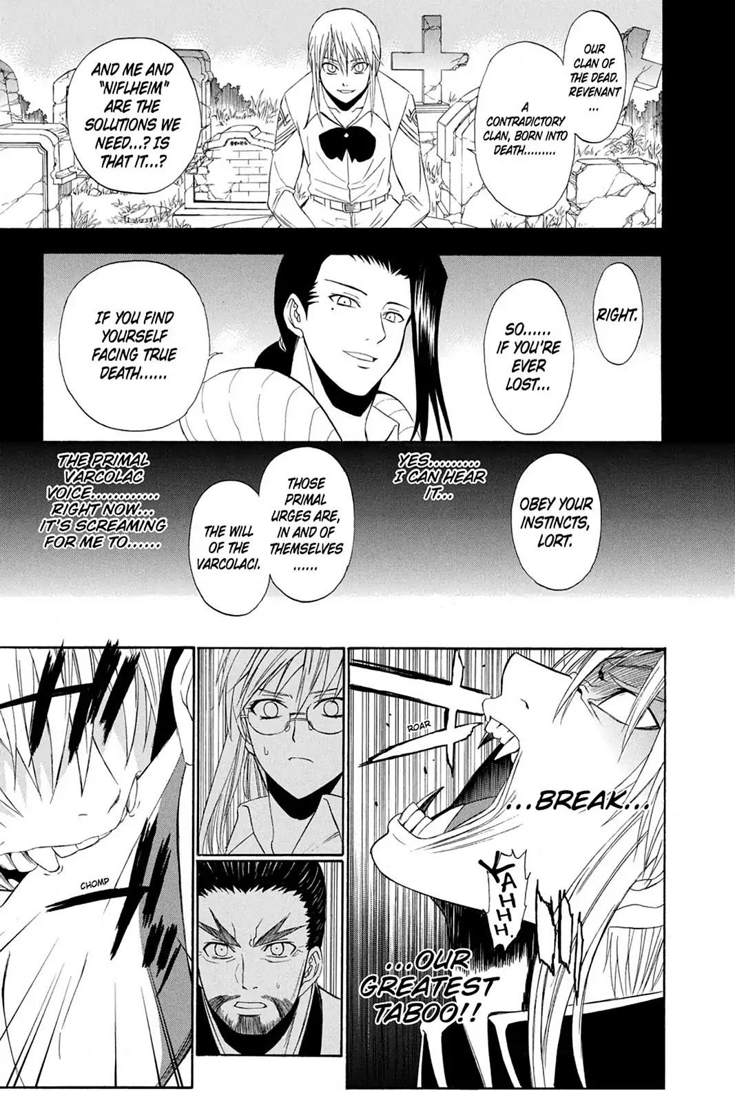 Shikabane Hime Chapter 60 page 27 - Chapter 60: Death 60