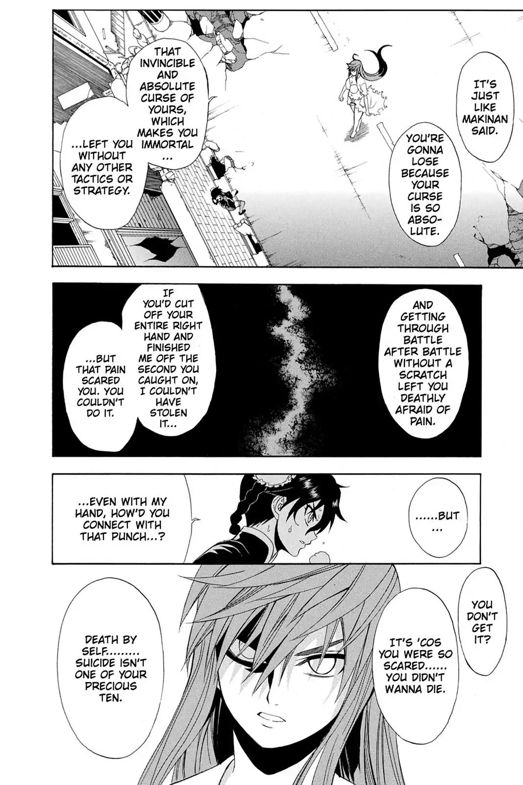 Shikabane Hime Chapter 62 page 34 - Chapter 62: Death 62