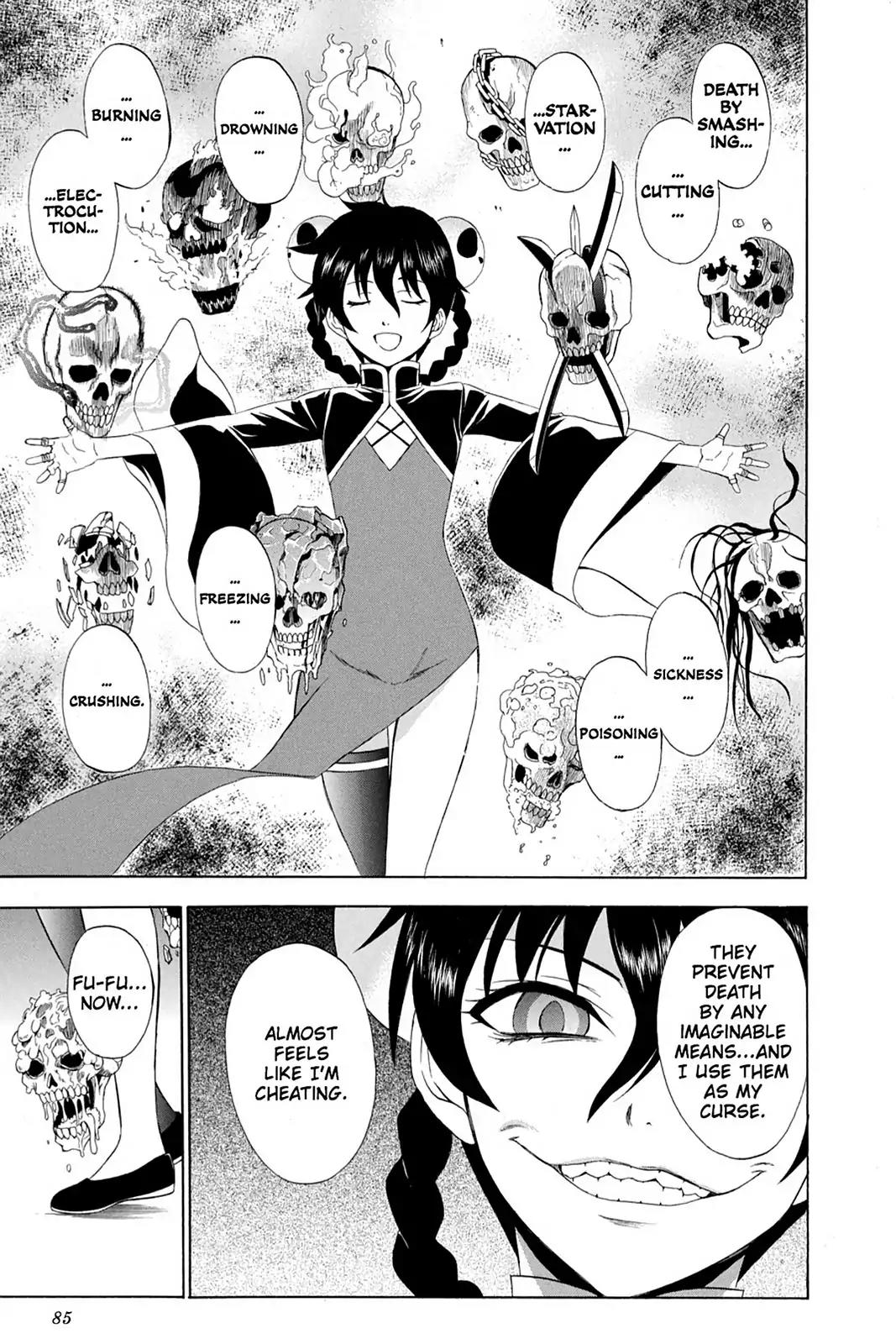 Shikabane Hime Chapter 62 page 9 - Chapter 62: Death 62